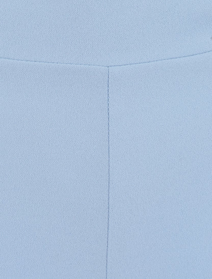 Pantalon à pont coupe slim - Bleu ciel - 3