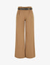 Pantalon fluide ceinturée - Camel - 5