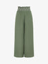 Pantalon ample à taille élastiquée - Kaki - 5