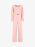 Combinaison droite manches longues - Rose - 4