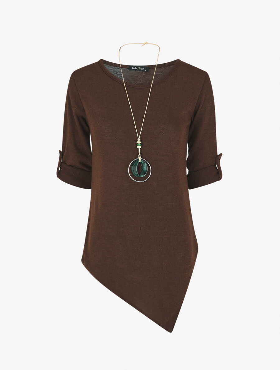 Pulldroitasymétrique-Marron