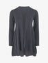 Gilet basique en maille - Marine - 4