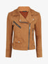 Veste courte en suédine - Camel - 4
