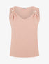 Top uni sans manches à broches amovibles - Vieux rose - 4