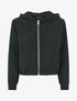 Sweat zippé à capuche - Noir - 4
