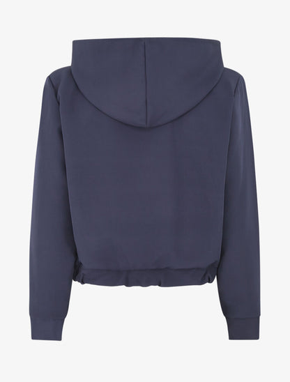 Sweat zippé à capuche - Marine - 2