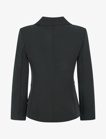 Veste mi-longue classique - Noir - 2
