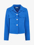Blazer boutonné à poches - Bleu roi - 4