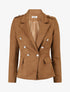 Veste mi-longue style officier - Taupe - 1