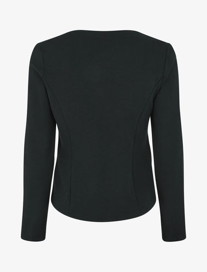 Blazer stretch à poches zippées - Noir - 2