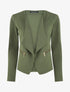 Blazer stretch à poches zippées - Kaki - 1