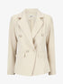 Blazer uni boutonné - Beige - 1