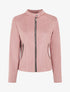 Veste en suédine zippée - Rose - 1