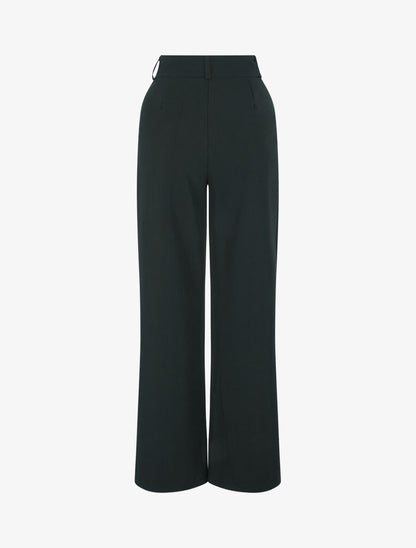 Pantalon ample uni - Noir - 2