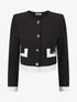 Veste légère à bordures contrastées - Noir - 1