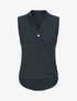 Top sans manches droit cache-coeur - Marine - 1