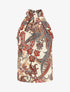 Top sans manches imprimé foulard - Beige - 1