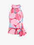 Top sans manches imprimé grandes fleurs - Rose - 1