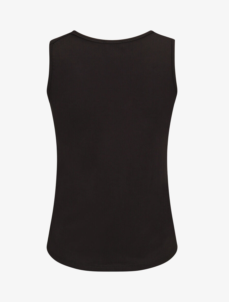 Top droit sans manches bicolore - Noir/marine - 2