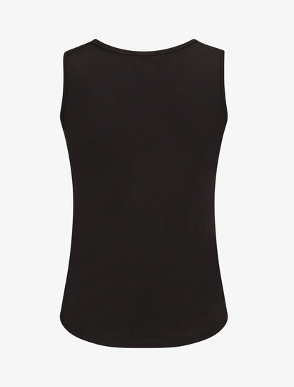 Top droit sans manches bicolore - Noir/marine - 2