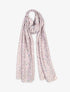 Foulard imprimé pâquerettes - Gris - 4