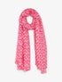 Foulard irisé imprimé psychédélique - Fuschia - 1