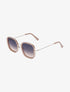 Lunettes de soleil forme carrée - Beige - 1
