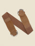 Ceinture macramé à double boucles - Camel - 3