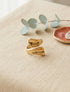 Bague courbe audacieuse - Or - 1