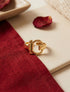 Bague boucle ajustable - Or - 1