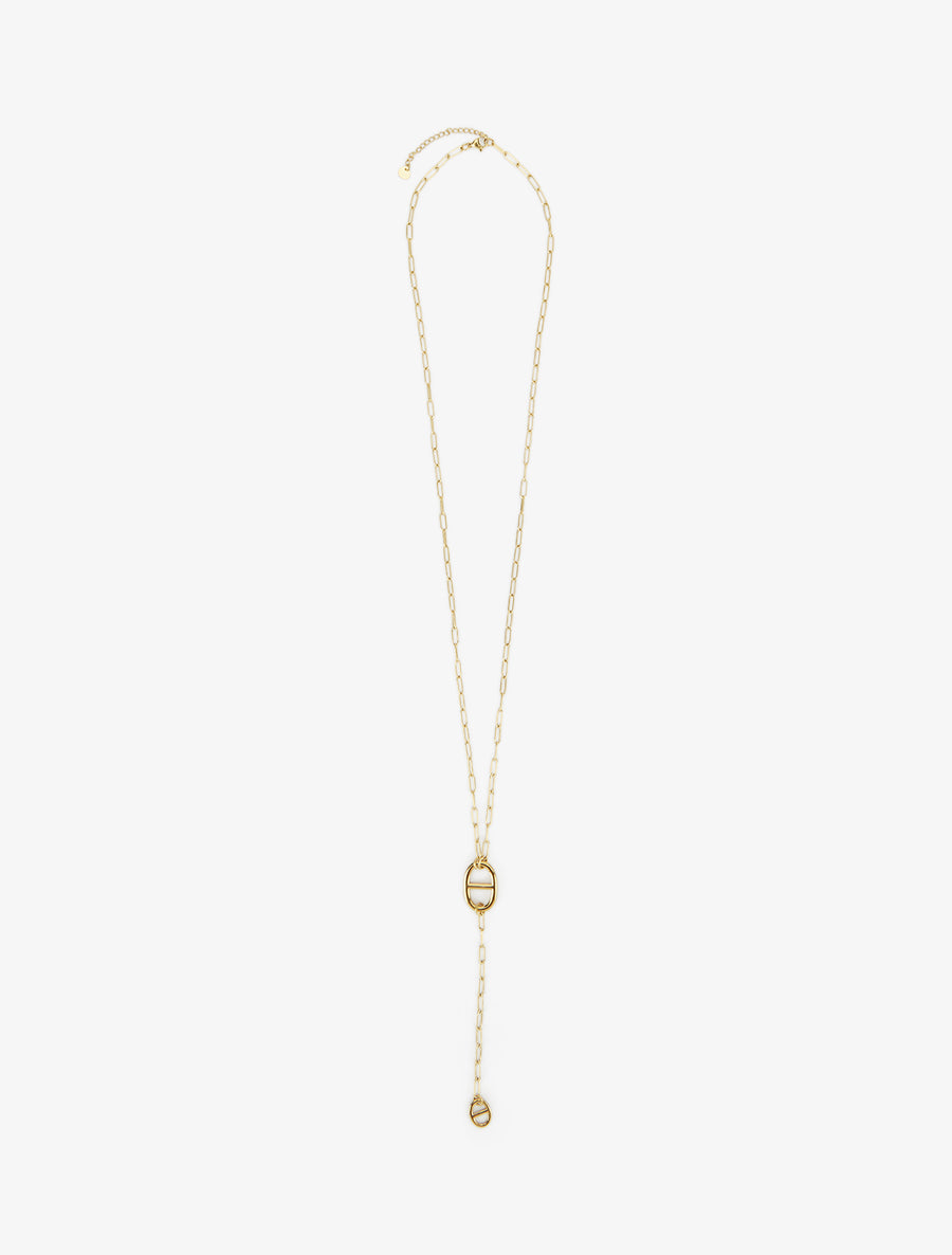 Sautoir à pendentif style marin - Or - 2