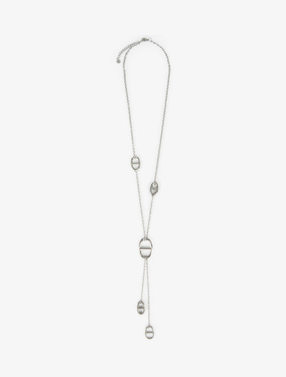Sautoir à gros maillons marins - Argent - 2