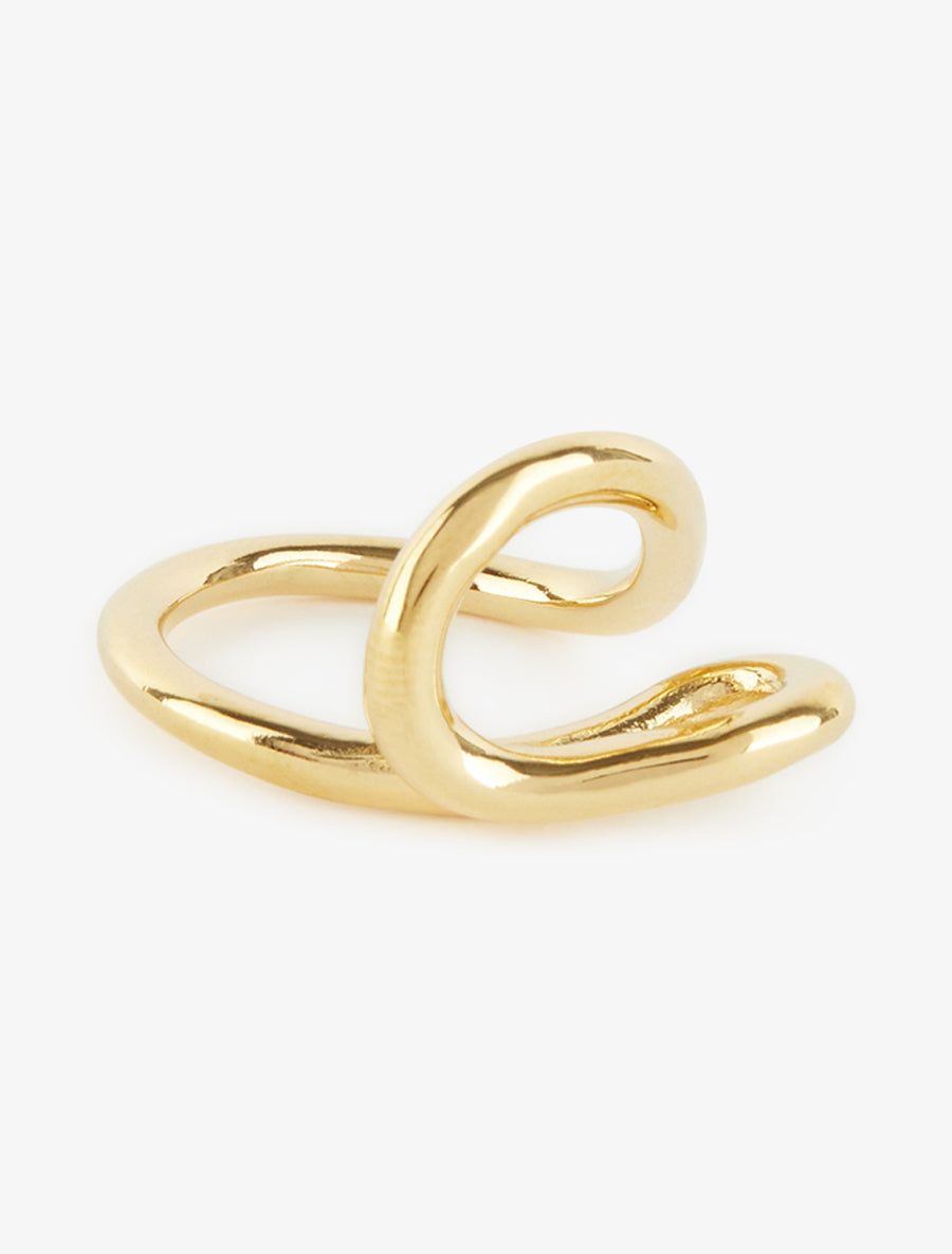 Bague effet torsadé - Or - 2
