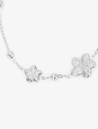 Bracelet trois fleurs - Argent - 3