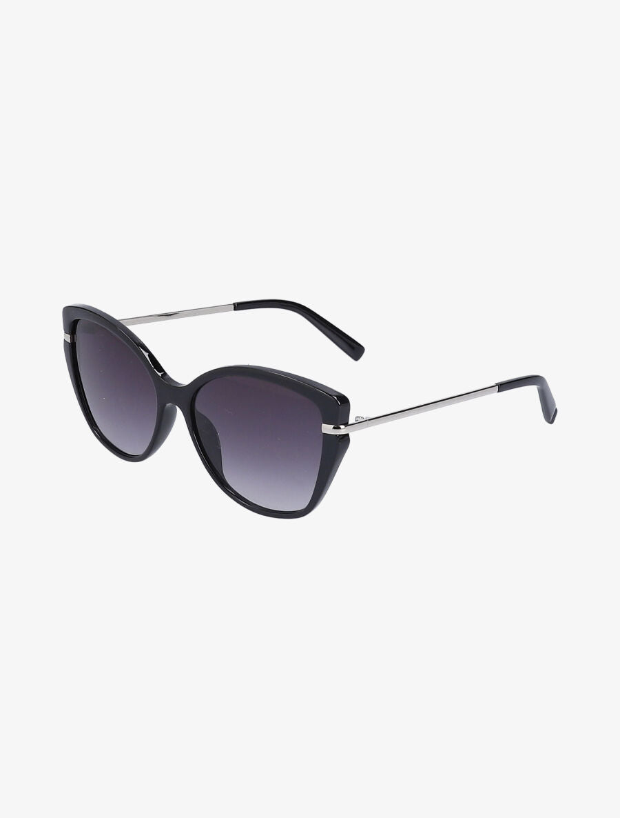 Lunettes de soleil cat eye - Noir - 2