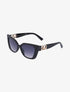 Lunettes de soleil papillon - Noir - 1