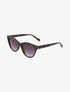 Lunettes cat eye à verres semi opaques - Léopard - 2