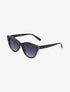 Lunettes cat eye à verres semi opaques - Léopard - 1