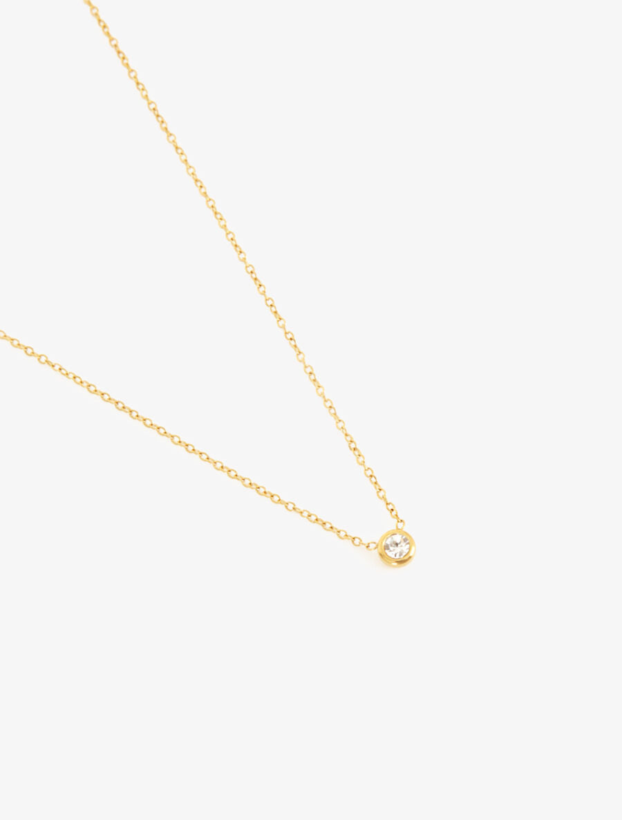 Collier à pendentif orné d&