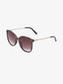 Lunettes oversize animal à branches stylisées - Marron - 2