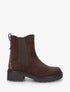Bottines suédine contrefort tacheté - Chocolat - 1