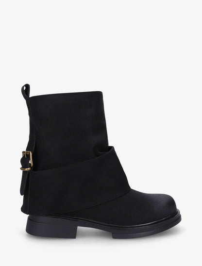 Bottines fourreau à sangle - Noir - 1
