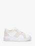 Baskets en simili perforé - Beige - 5