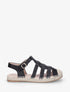 Espadrilles style spartiate - Noir - 1