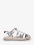 Espadrilles style spartiate - Argent - 1