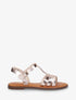 Nu-pieds multi-brides à clous - Rose gold - 5