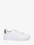 Sneakers plates classiques - Or - 5