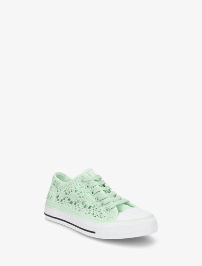 Tennis en crochet - Vert d&