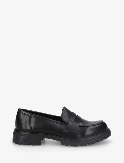Mocassins classiques en simili - Noir - 5