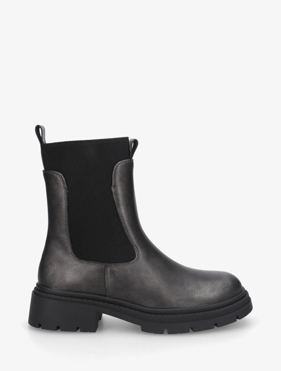 Bottines style chelsea - Gun - 5